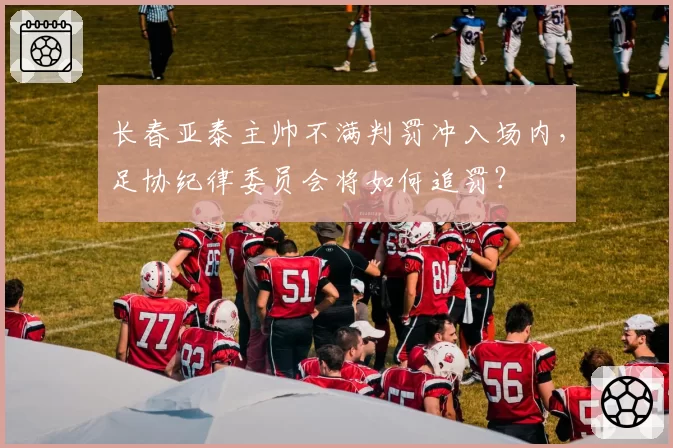 长春亚泰主帅不满判罚冲入场内,足协纪律委员会将如何追罚?