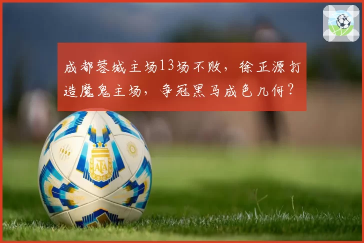 成都蓉城主场13场不败，徐正源打造魔鬼主场，争冠黑马成色几何？